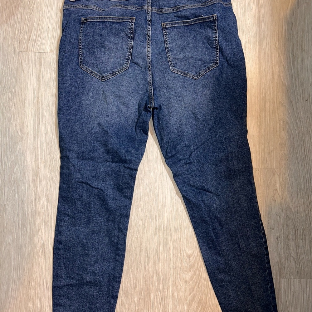 Womens plus size 16w Simply Emma skinny jeans - Picture 4 of 4